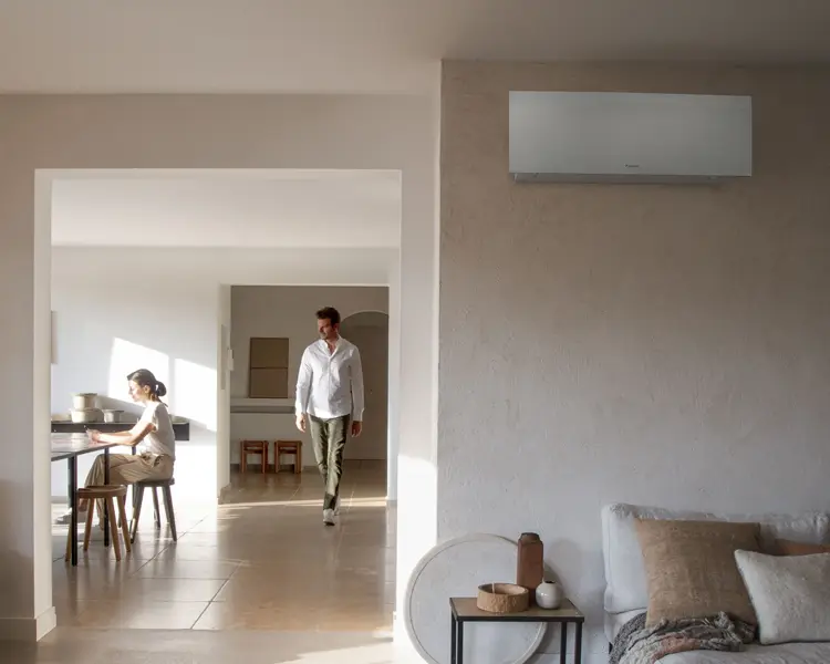Climatisation Daikin dans une maison